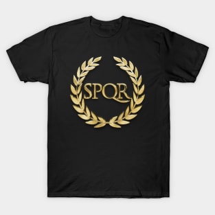 SPQR - Senatus Populusque Romanus – Percy Jackson inspired design T-Shirt